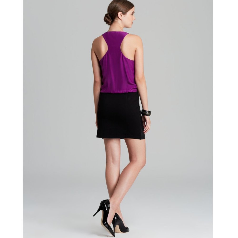 Madison Marcus Silk Racerback Dress. - Picture 2 of 7